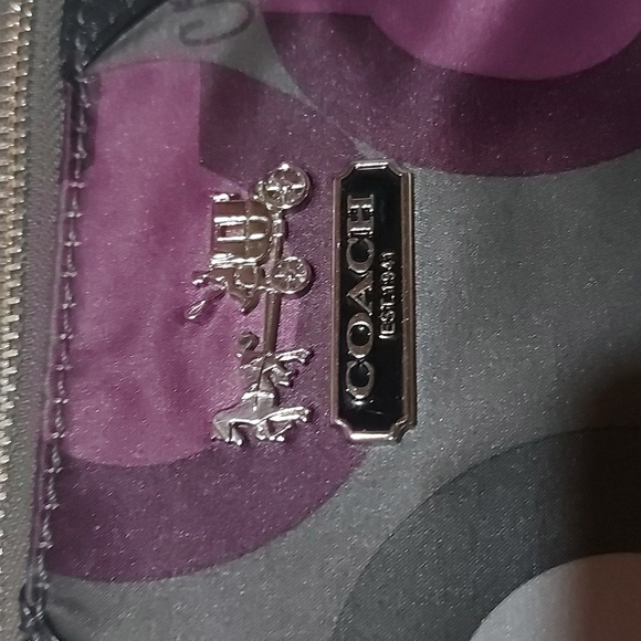 NEW COACH SATIN SATCHEL! - Picture 2 of 15